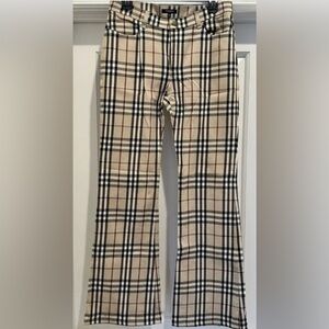 Burberry stretch twill pants